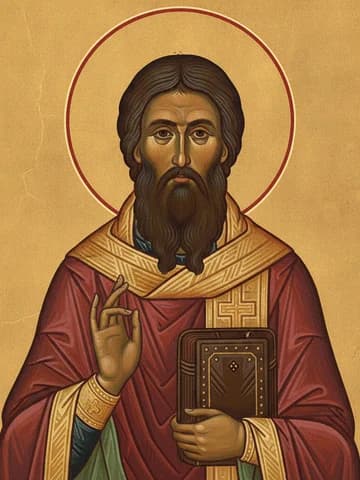 Illustration of Saint James (Jakov) Netsvetov, Missionary to Alaska (1864)