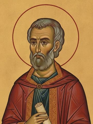 Illustration of Saint Philaret the Merciful of Constantinople (762)