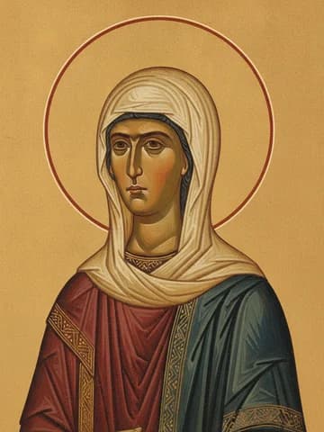 Illustration of St Ariadne of Phrygia (2nd c.)