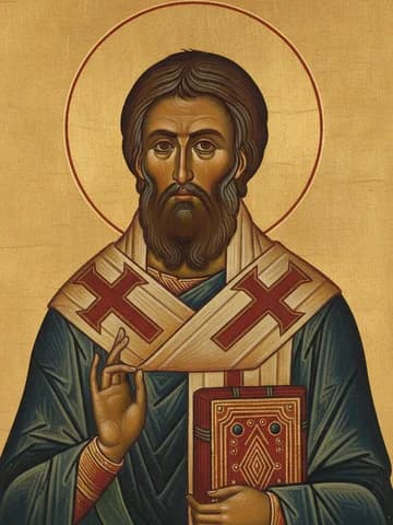 Illustration of St Athanasius the Great, patriarch of Alexandria
