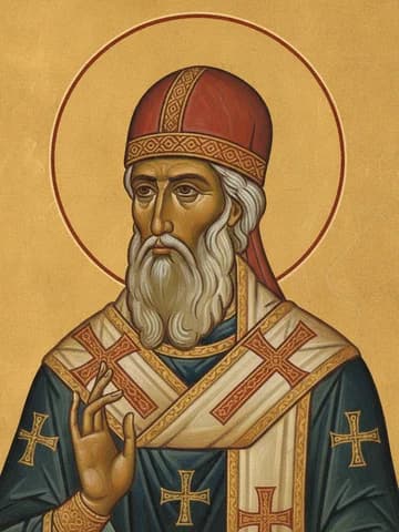 Illustration of St Clement, Archbishop of Ochrid (916)