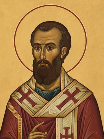 Illustration of Saint Cyril, Equal to the Apostles and Enlightener of the Slavs (869)