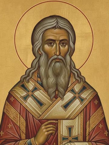 Illustration of St Ephraim, Patriarch of Antioch (545)