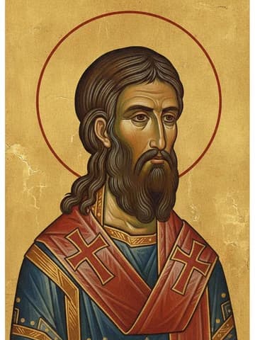 Illustration of St Eustathius, archbishop of Antioch (337)