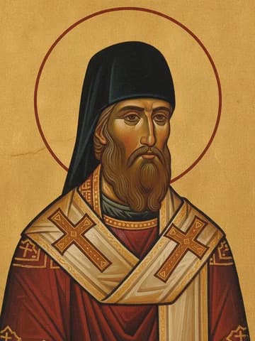 Illustration of St Innocent, enlightener of Alaska and Siberia (1879)