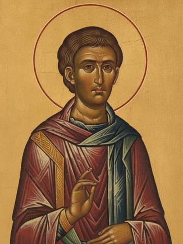 Illustration of St Mark of Athens (4th c.)