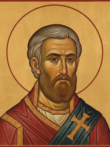 Illustration of St Martin the Confessor, pope of Rome (655)
