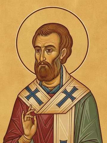 Illustration of St Metrophanes, Archbishop of Constantinople (325)