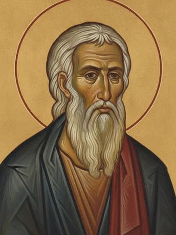 Illustration of St Pambo, hermit of Egypt (374? 386?)