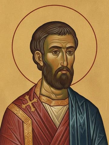 Illustration of Paul the Confessor, Archbishop of Constantinople (ca. 350)