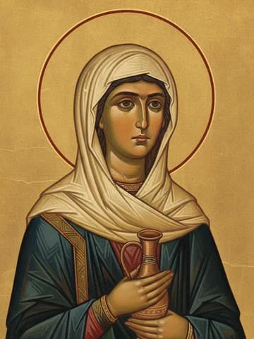 Illustration of St Photine the Samaritan Woman (66)