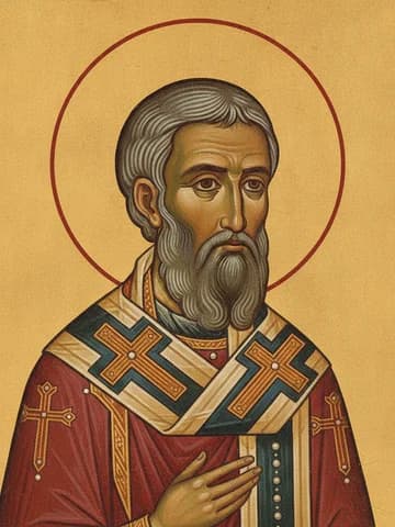 Illustration of St Severus the Priest (6th c.)