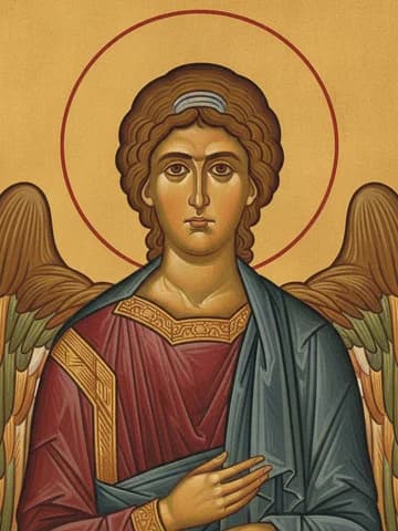 Illustration of the Holy Archangel Gabriel