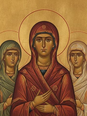 Illustration of The Holy Martyr Susanna the Virgin, and those with her (295-296)