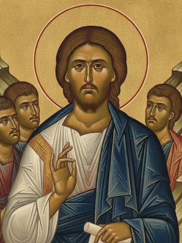 Illustration of The Holy Transfiguration of Our Lord, God and Saviour Jesus Christ