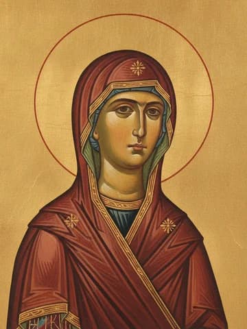 Illustration of Our Most Holy Lady the Theotokos and Ever-Virgin Mary