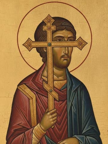 Illustration of The Universal Exaltation of the Precious and Life-giving Cross