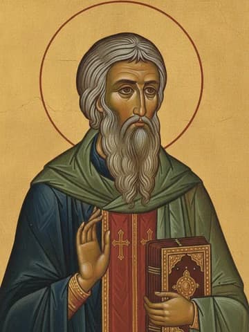Illustration of The Venerable Vitalis (5th c.)