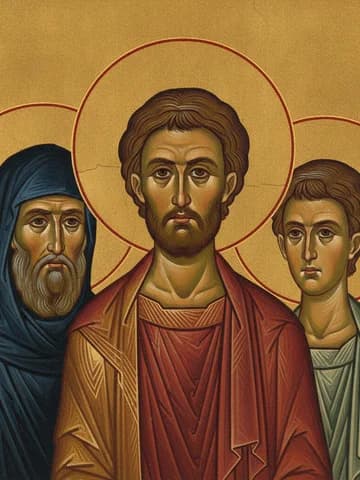 Illustration of the Holy Martyrs at the gate of Eugenius at Constantinople (395-423)