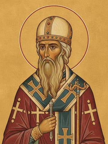 Illustration of Unc. Rel. St Leonty, Bishop of Rostov