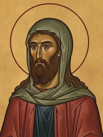 Illustration of St Alexis, the Man of God (411)