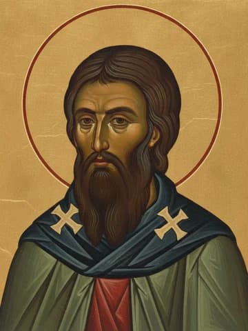 Illustration of Ven. Avram of Rostov