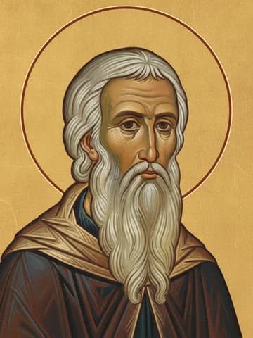 Illustration of Ven. Basil the Confessor