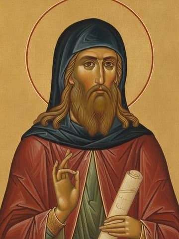 Illustration of Ven. Euthymius of Suzdal