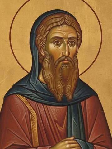Illustration of Ven. Gregory of Vologda