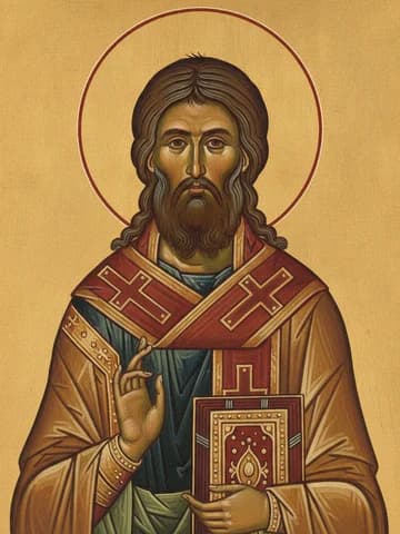 Illustration of Our Holy Father John, Disciple of St Gregory of Decapolis (820)