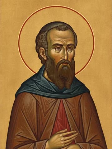 Illustration of Saint Kyril of Belozersk (1427)