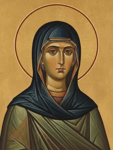 Illustration of Ven. Matrona of Chios