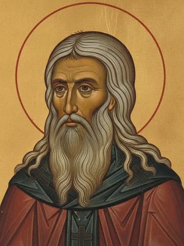 Illustration of Ven. Nilus of Stolobensk