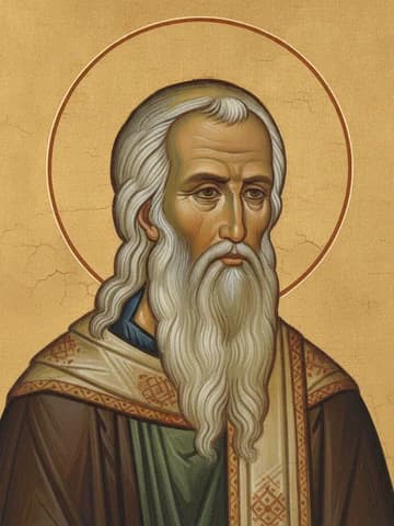 Illustration of Our Holy Father Paul of Thebes (342)