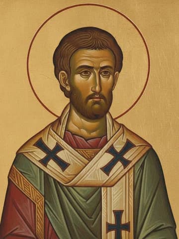 Illustration of St Sampson the Hospitable of Constantinople (530)
