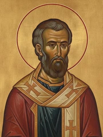 Illustration of Our Holy Father Sisoës the Great of Egypt (429)