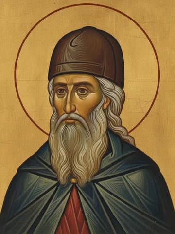 Illustration of Ven. Tikhon of Kaluga