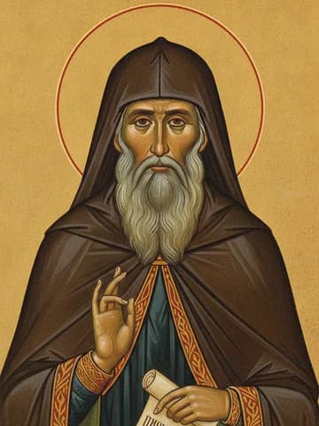 Illustration of Ven. Zosima of Solovetsk